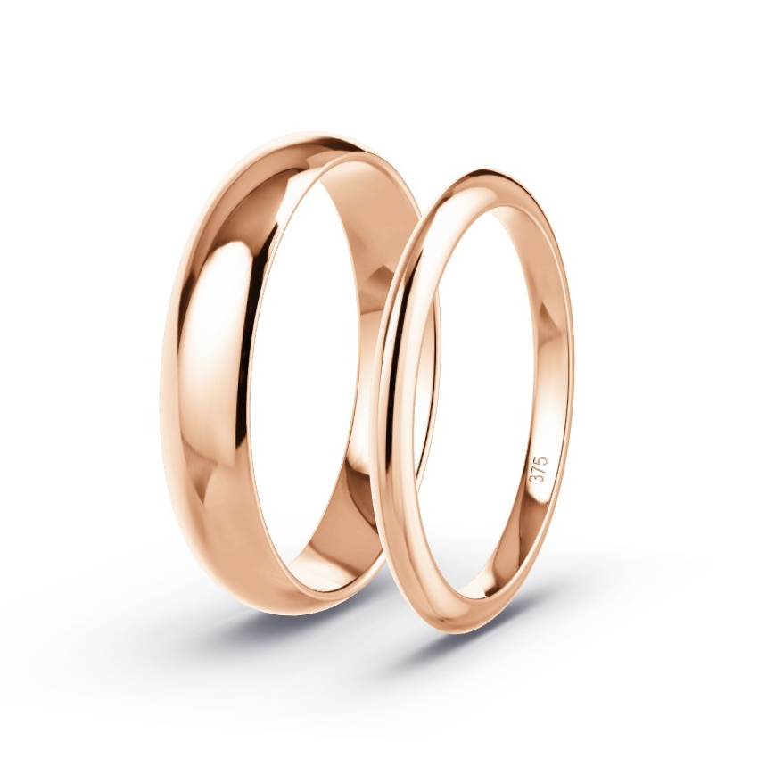 Alianzas Oro rosa - Modelo N°1024 Alianzas Oro rosa - Modelo N°1024