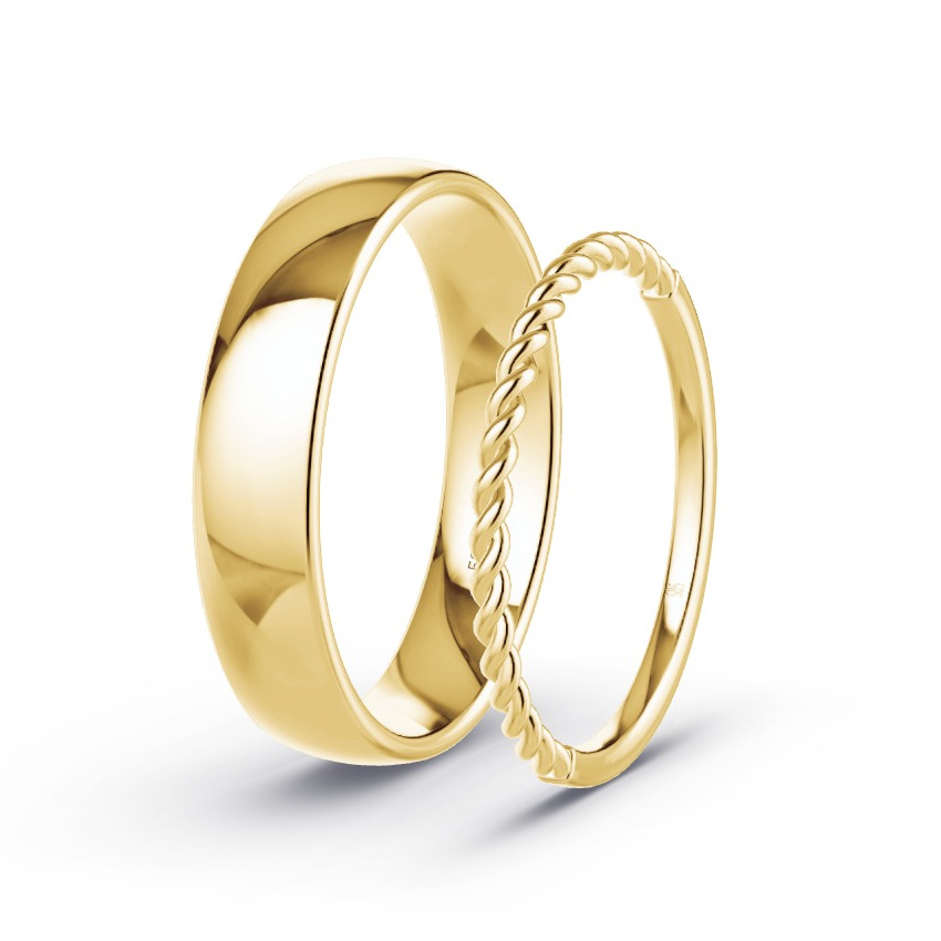Alianzas Oro amarillo - Modelo N°1025 Alianzas Oro amarillo - Modelo N°1025