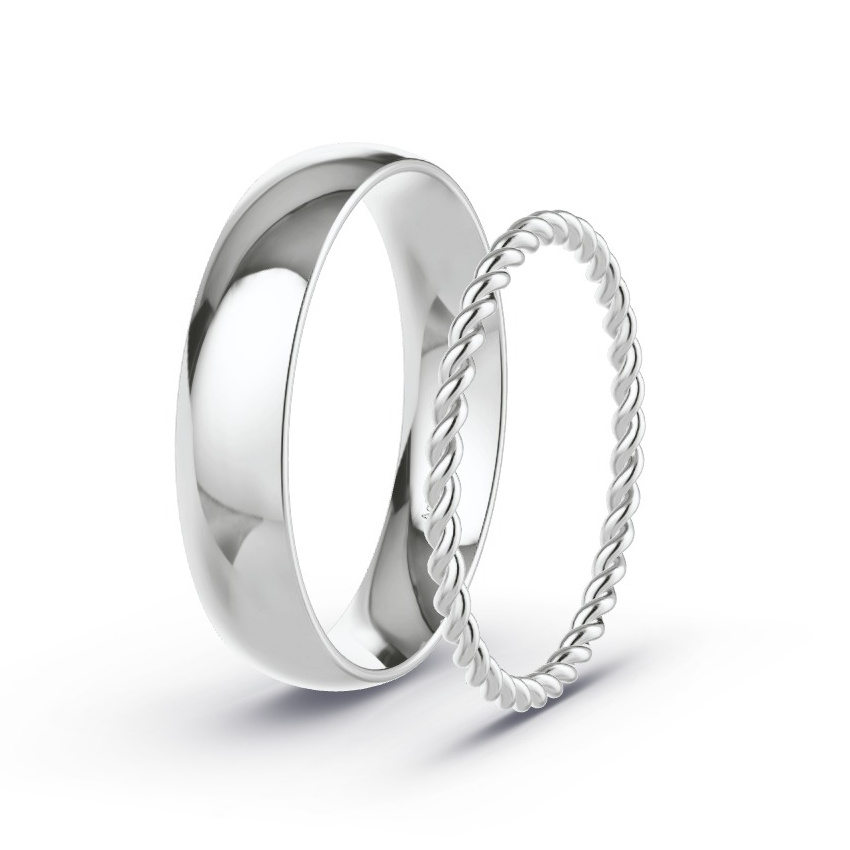 Alianzas Plata - Modelo N°1026 Alianzas Plata - Modelo N°1026