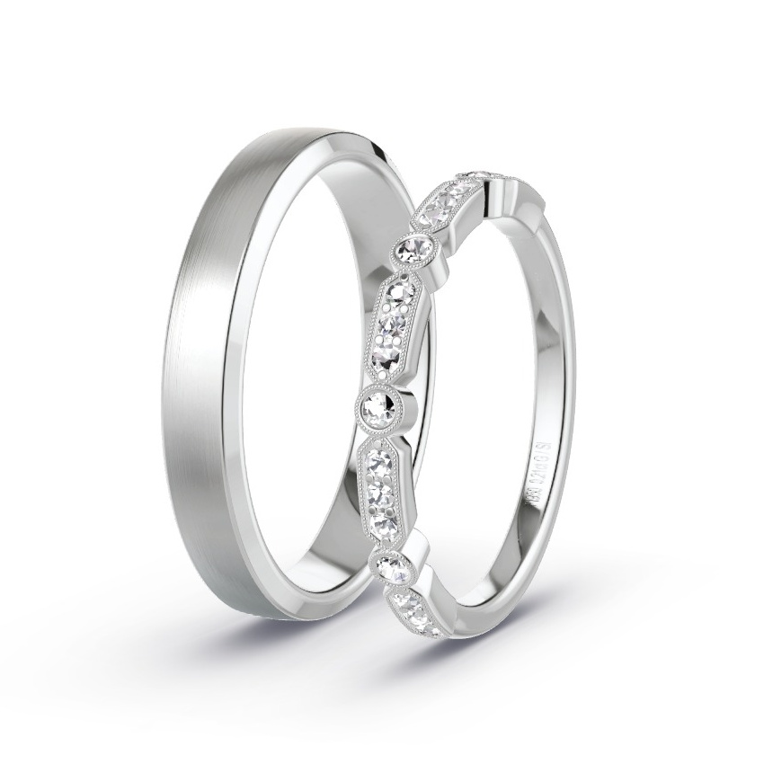 Alianzas Platino - 0.21 kt Diamantes - Modelo N°1059