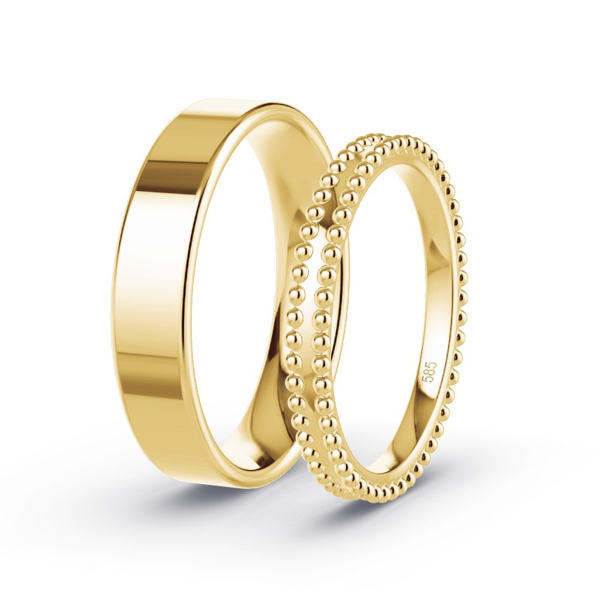 Alianzas Oro amarillo - Modelo N°1065 Alianzas Oro amarillo - Modelo N°1065