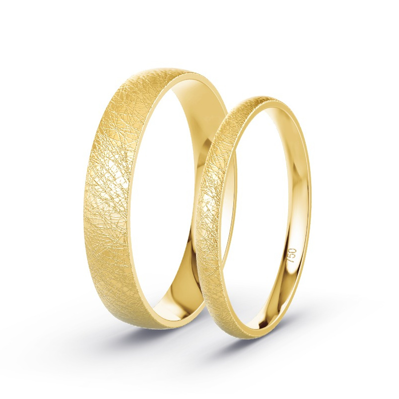 Alianzas Oro amarillo - Diamantes - Modelo N°1510 Alianzas Oro amarillo - Diamantes - Modelo N°1510