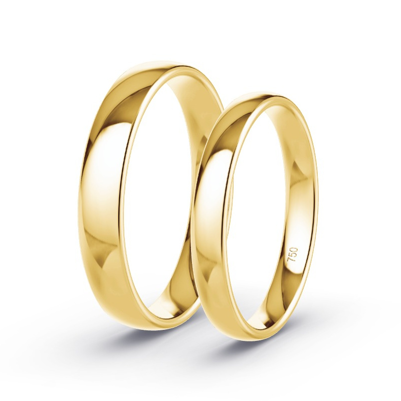 Alianzas Oro amarillo - Diamantes - Modelo N°1620 Alianzas Oro amarillo - Diamantes - Modelo N°1620