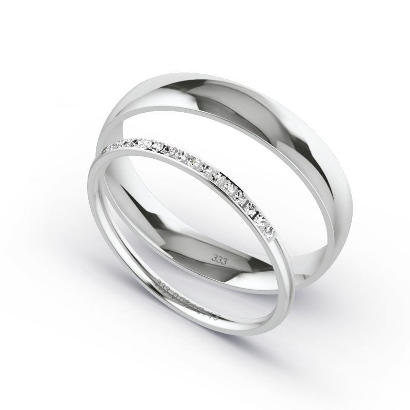 Anillos de Oro Blanco - Acabado Premium Garantizado